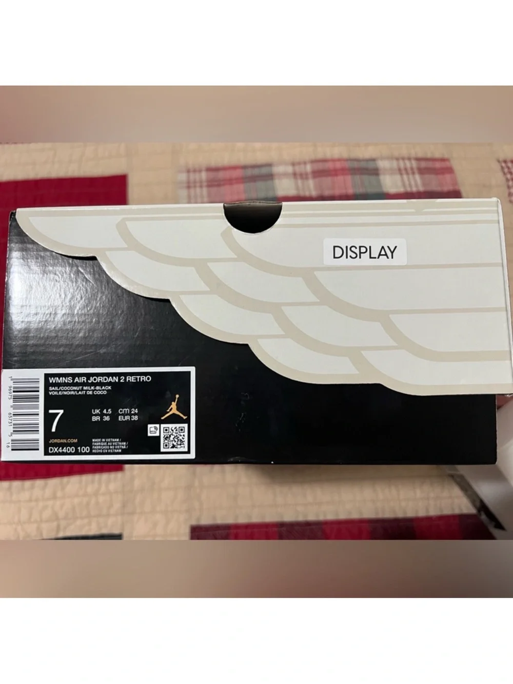 BNWT Womens AIR JORDAN 2 Retro - Picture 12 of 14